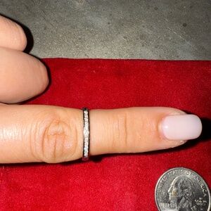 Costco 14k white gold ring size 6